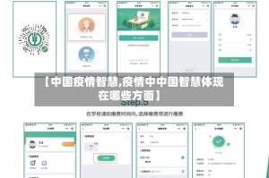 【中国疫情智慧,疫情中中国智慧体现在哪些方面】
