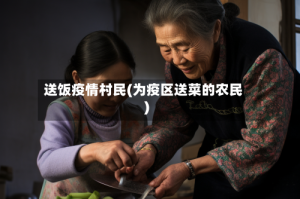 送饭疫情村民(为疫区送菜的农民)
