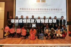 非洲疫情捐款/疫情援助非洲