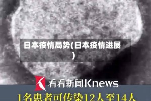 日本疫情局势(日本疫情进展)