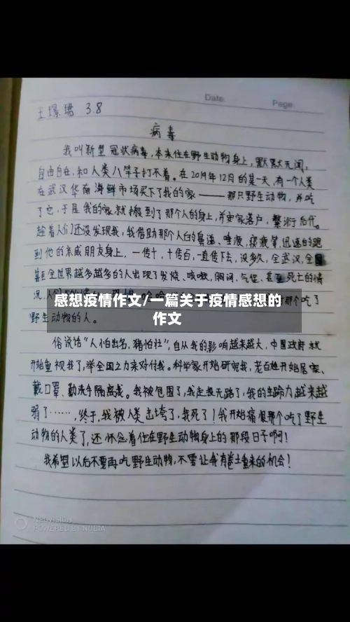 感想疫情作文/一篇关于疫情感想的作文-第2张图片