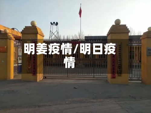 明姜疫情/明日疫情-第1张图片